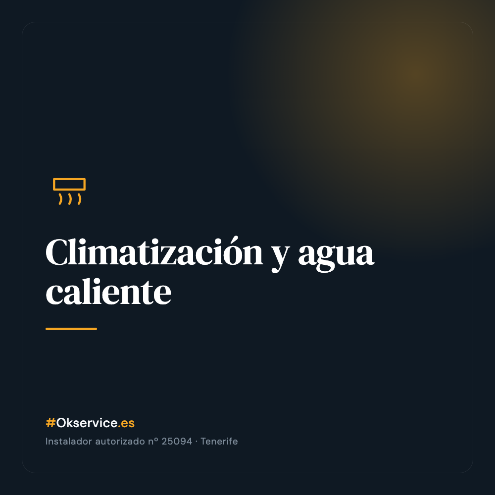 Climatización y agua caliente